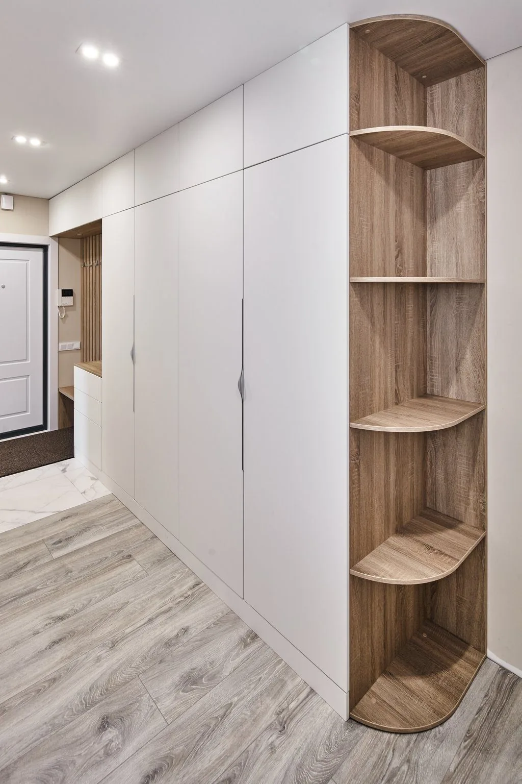 Прихожая на заказ, проект PH-16, фото 3 - фабрика ТРИАНА